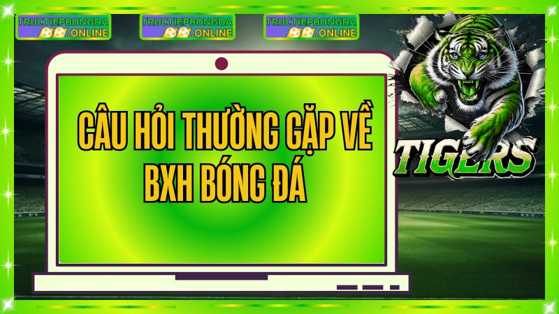 FAQ – Câu hỏi thường gặp về BXH bóng đá cho người hâm mộ