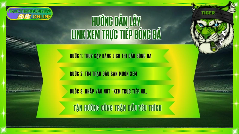 Hướng dẫn lấy link xem trực tiếp bóng đá nhanh chóng và dễ dàng