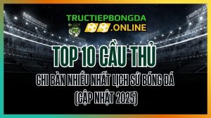 Top 10 cầu thủ ghi bàn nhiều nhất lịch sử bóng đá (cập nhật 2025)